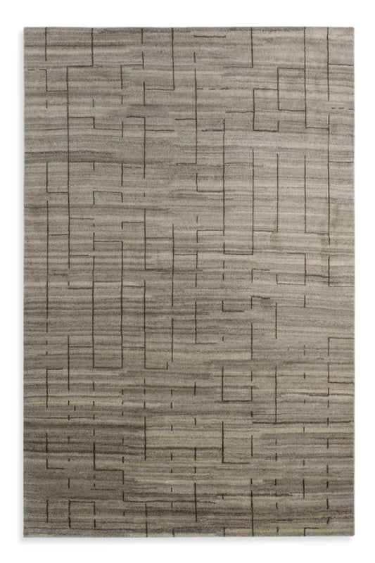 Dark Gray Wool Rug 5' x 8' | Andrew Martin Abohar
