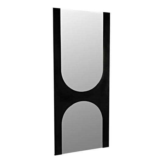 Noir Furniture Matte Black 32'' Wide Floor Mirror