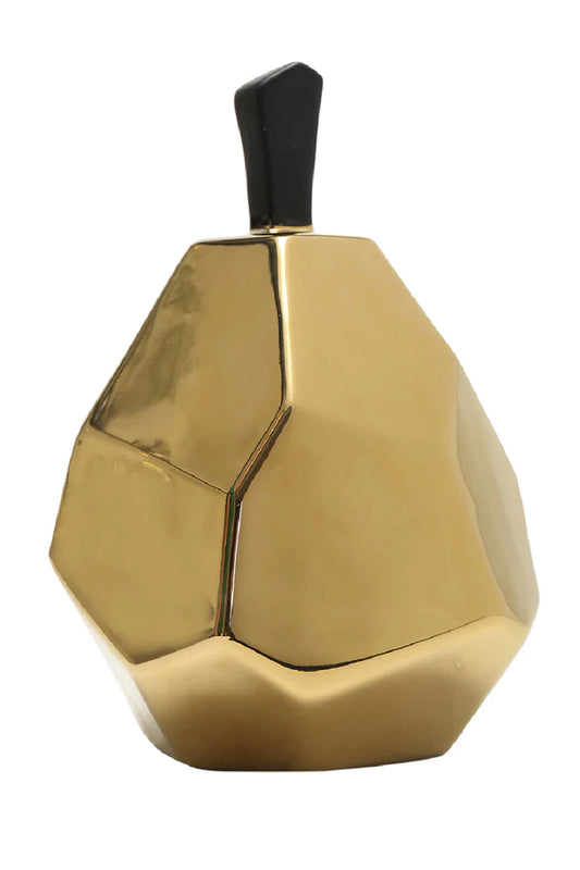Modern Ceramic Sculpture | Liang & Eimil Gold Pear